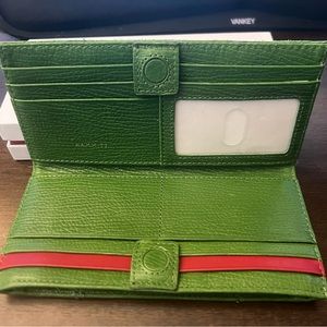 Hammitt 110 North Wallet-palm green